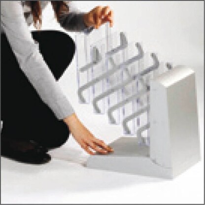 Artikelbild 8 für update displays Prospektständer silber DIN A4 5 Fächer 25,8 x 34,3 x 135,5 cm, 1 St., Artikelnummer 287957