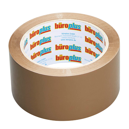 Artikelbild für büroplus Packband braun 50,0 mm x 66,0 m 1 Rolle, Artikelnummer 358796