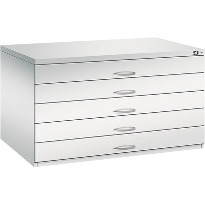 Artikelbild 3 für CP 7200 Planschrank lichtgrau 5 Schubladen 135,0 x 96,0 x 76,0 cm, 1 St., Artikelnummer 681977