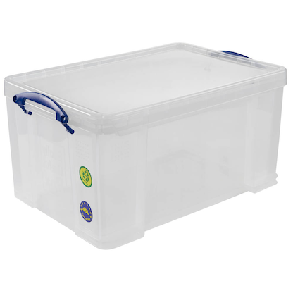 Artikelbild für Really Useful Box Aufbewahrungsbox 48,0 l transparent 60,0 x 40,0 x 31,5 cm, 1 St., Artikelnummer 475772