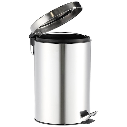 Artikelbild 4 für Zeller Mülleimer 12,0 l edelstahl, 1 St., Artikelnummer 638981