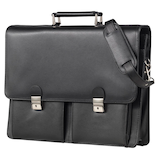 Artikelbild 1 für Alassio Aktentasche VENETO Lederimitat schwarz 47118, Artikelnummer 897207