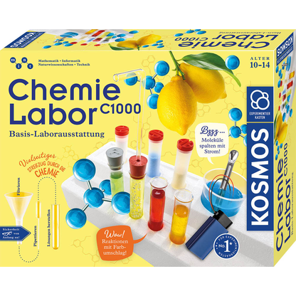 Artikelbild für KOSMOS Experimentierkasten Chemielabor C1000 mehrfarbig, Artikelnummer 820573