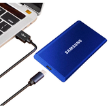 Artikelbild 1 für SAMSUNG Portable T7 1 TB externe SSD-Festplatte blau, Artikelnummer 954427