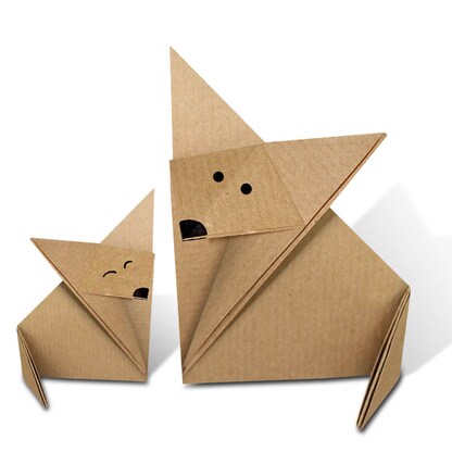 Artikelbild 3 für URSUS® Faltblätter Kraftpapier braun 100 St., Artikelnummer 232567