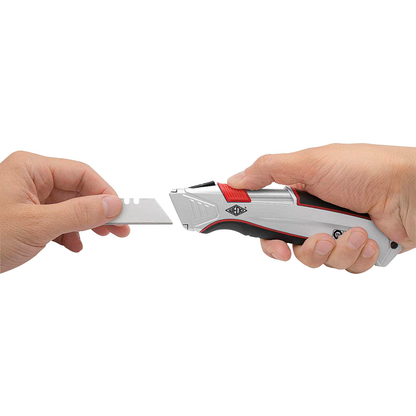 Artikelbild 3 für WEDO Cuttermesser Safety Alu silber 19 mm, 1 St., Artikelnummer 256517