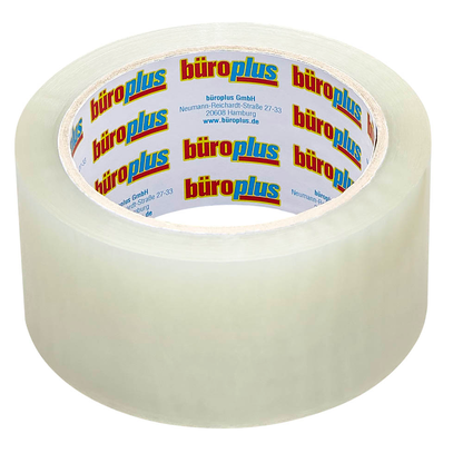 Artikelbild für büroplus Packband transparent 50,0 mm x 66,0 m 1 Rolle, Artikelnummer 358820