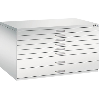 Artikelbild 3 für CP 7200 Planschrank lichtgrau 8 Schubladen 135,0 x 96,0 x 76,0 cm, 1 St., Artikelnummer 682106