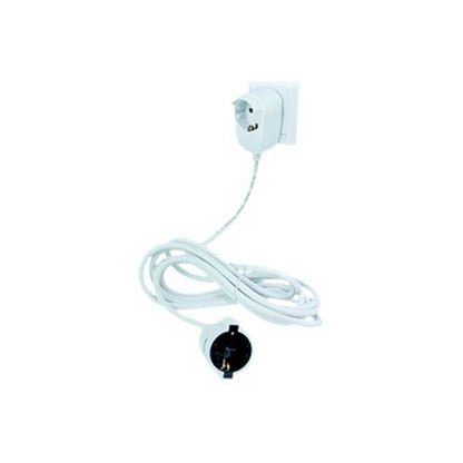 Artikelbild für REV Verlängerungskabel 5,0 m weiß, Artikelnummer 887529