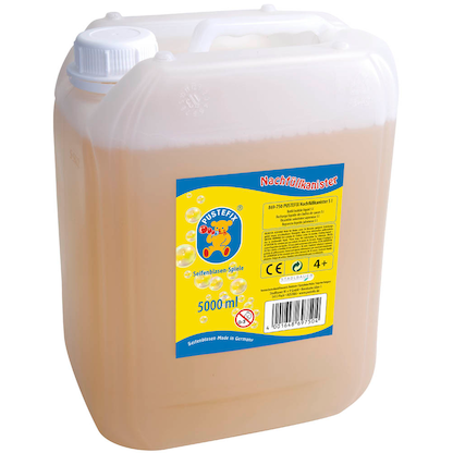 Artikelbild für PUSTEFIX® Seifenblasenflüssigkeit Nachfüllkanister 5000 ml, 1 St., Artikelnummer 447702