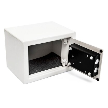 Artikelbild 5 für relaxdays Möbeltresor hellgrau 23,0 x 17,0 x 17,0 cm, Artikelnummer 448734