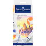 Artikelbild 1 für FABER-CASTELL Aquarellfarben farbsortiert 12 x 9,0 ml, 12 St., Artikelnummer 106269