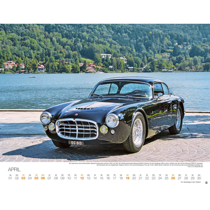 Artikelbild 5 für Heye Monats-Wandkalender LEGENDÄRE AUTOS 2026, 1 St., Artikelnummer 551196