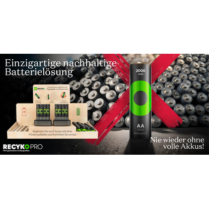 Artikelbild 19 für GP ReCyko Pro Management Display 45-tlg. USB-Akku-Schnellladegerät inkl. Akkus, Artikelnummer 619629