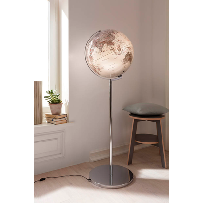 Artikelbild 4 für TROIKA® Leuchtglobus SOJUS LIGHT silber, Artikelnummer 665857