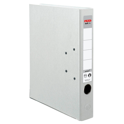Artikelbild 2 für herlitz maX.file protect Ordner weiß Kunststoff 5,0 cm DIN A4, 1 St., Artikelnummer 138677