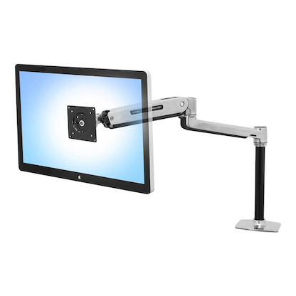 Artikelbild 2 für ergotron Monitor-Halterung LX Sitz-Steh-Tischmontage-LCD-Arm 45-360-026 silber für 1 Monitor, Tischbohrung, Artikelnummer 671558