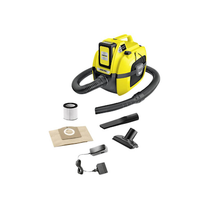 Artikelbild für KÄRCHER Akku-Nass-/Trockensauger WD 1 Compact Battery Set 230 W, mit 1 Akku, Artikelnummer 145272