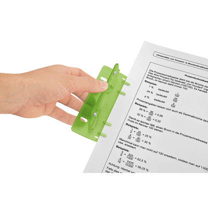 Artikelbild 2 für WEDO Taschenlocher grün, 1 St., Artikelnummer 315222
