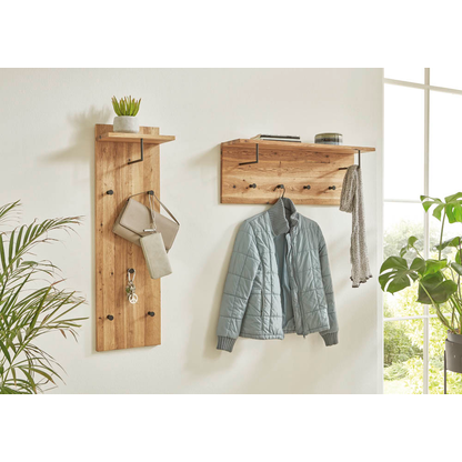 Artikelbild 8 für HAKU Möbel Wandgarderobe 22359 braun Holz 4 Haken 80,0 x 30,0 cm, Artikelnummer 551851