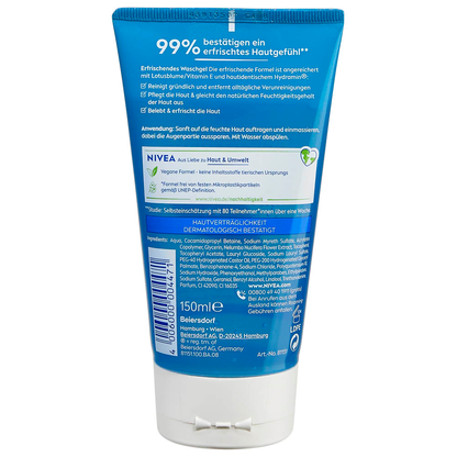 Artikelbild 4 für NIVEA ERFRISCHEND Waschgel 150,0 ml, Artikelnummer 578699