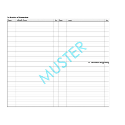 Artikelbild 2 für BOI Soz.Aktivitäten und Alltagsgestaltung Formulare, 50 St., Artikelnummer 702243