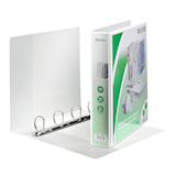 Artikelbild 1 für LEITZ Präsentationsringbücher 4-Ringe weiß 6,3 cm DIN A4, 4 St., Artikelnummer 596114