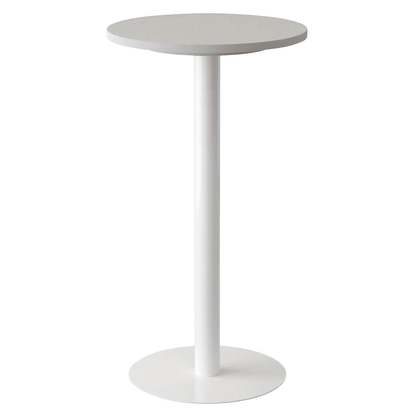 Artikelbild für meet powered by PAPERFLOW Stehtisch rund Spanplatte weiß 60,0 x 60,0 x 110,0 cm, 1 St., Artikelnummer 578094