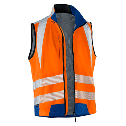 Artikelbild für KÜBLER® unisex Warnweste REFLECTIQ orange, kornblau Größe 2XL, Artikelnummer 790776