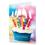 Artikelbild 1 für LUMA Gutschein Muffins mit Innentext AM520 DIN B6, 1 St., Artikelnummer 648681