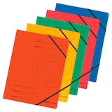 Artikelbild 1 für herlitz Eckspanner easy orga DIN A4 farbsortiert, 5 St., Artikelnummer 671501