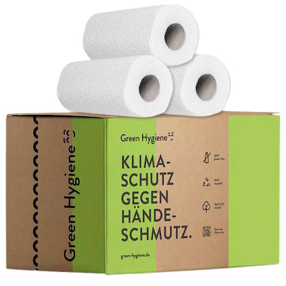 Artikelbild für Green Hygiene® Küchenrollen KARLA 3-lagig, 36 Rollen, Artikelnummer 545341