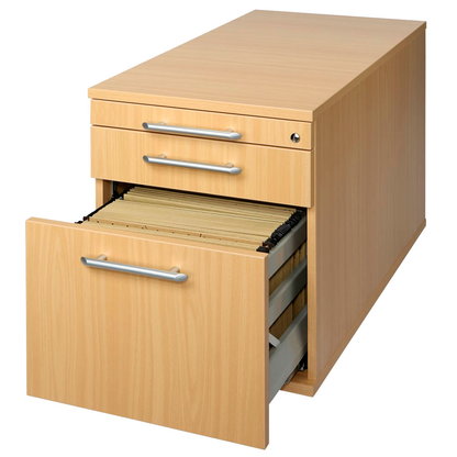 Artikelbild 6 für HAMMERBACHER Solid Rollcontainer buche 3 Auszüge 42,8 x 80,0 x 51,2 cm, Artikelnummer 293550