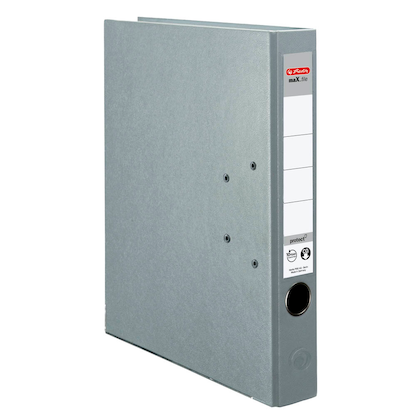 Artikelbild 2 für herlitz maX.file protect Ordner grau Kunststoff 5,0 cm DIN A4, 1 St., Artikelnummer 138685