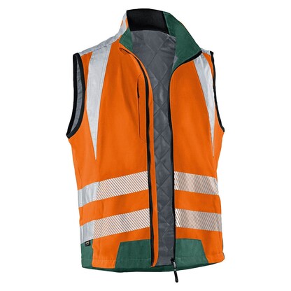 Artikelbild für KÜBLER® unisex Warnweste REFLECTIQ orange, moosgrün Größe 2XL, Artikelnummer 790321
