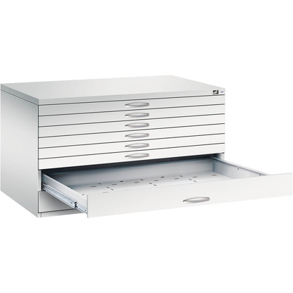 Artikelbild für CP 7200 Planschrank lichtgrau 8 Schubladen 135,0 x 96,0 x 76,0 cm, 1 St., Artikelnummer 682106