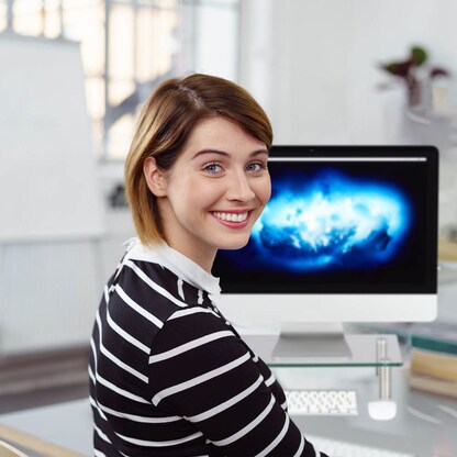 Artikelbild 5 für relaxdays Monitorständer silber, transparent, Artikelnummer 644482