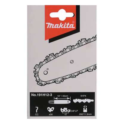 Artikelbild für makita 91PX, 191H12-3 Sägekette 40,0 cm, 3/8 Zoll, 1,3 mm, Artikelnummer 495719