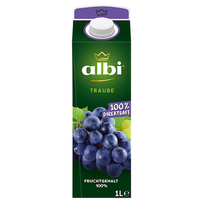 Artikelbild 2 für albi® Direktsaft Traube 1,0 l, Artikelnummer 422539
