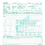 Artikelbild 1 für BOI Wunddokumentation Formulare, 50 St., Artikelnummer 701989