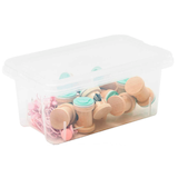 Artikelbild 1 für PAPERFLOW VIEW Aufbewahrungsbox 0,5 l transparent 15,0 x 9,1 x 6,3 cm, 1 St., Artikelnummer 735569