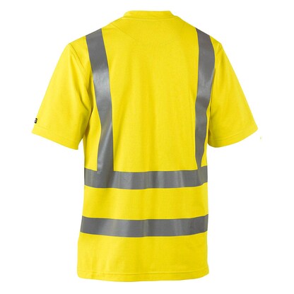 Artikelbild 2 für BLAKLÄDER® unisex Warnschutz Shirt 3380 orange Größe 2XL, 1 St., Artikelnummer 741126