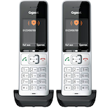 Artikelbild 1 für Gigaset COMFORT 500HX duo Zusatz-Mobilteile schwarz-silber, 2 St., Artikelnummer 719033