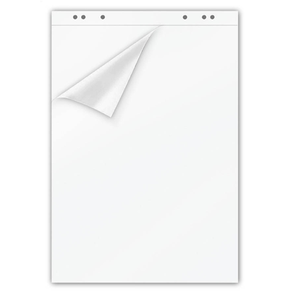 Artikelbild 2 für Flipchart-Papier blanko 67,5 x 98,0 cm, 20 Blatt, 5 Blöcke, Artikelnummer 359471