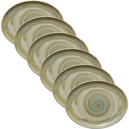 Artikelbild für HEART & SOUL Servierplatten Perfect Match Thyme hellgrün 36,0 x 28,0 cm, 6 St., Artikelnummer 109609