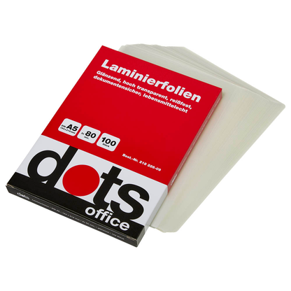 Artikelbild 8 für dots Laminierfolien glänzend für A5 80 micron, 100 St., Artikelnummer 218226