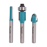 Artikelbild 1 für makita D-30209 Fräser-Set 3-teilig, Artikelnummer 475636