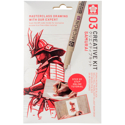 Artikelbild für Sakura Samurai Malset schwarz, 1 Set, Artikelnummer 711529