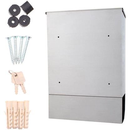 Artikelbild 4 für ROTTNER Briefkasten Corto Inox T06194 silber, Artikelnummer 830606