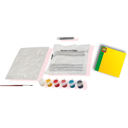 Artikelbild 3 für SES Creative® Gipsgießen-Set Glitzer Schmetterlinge mehrfarbig, Artikelnummer 110469